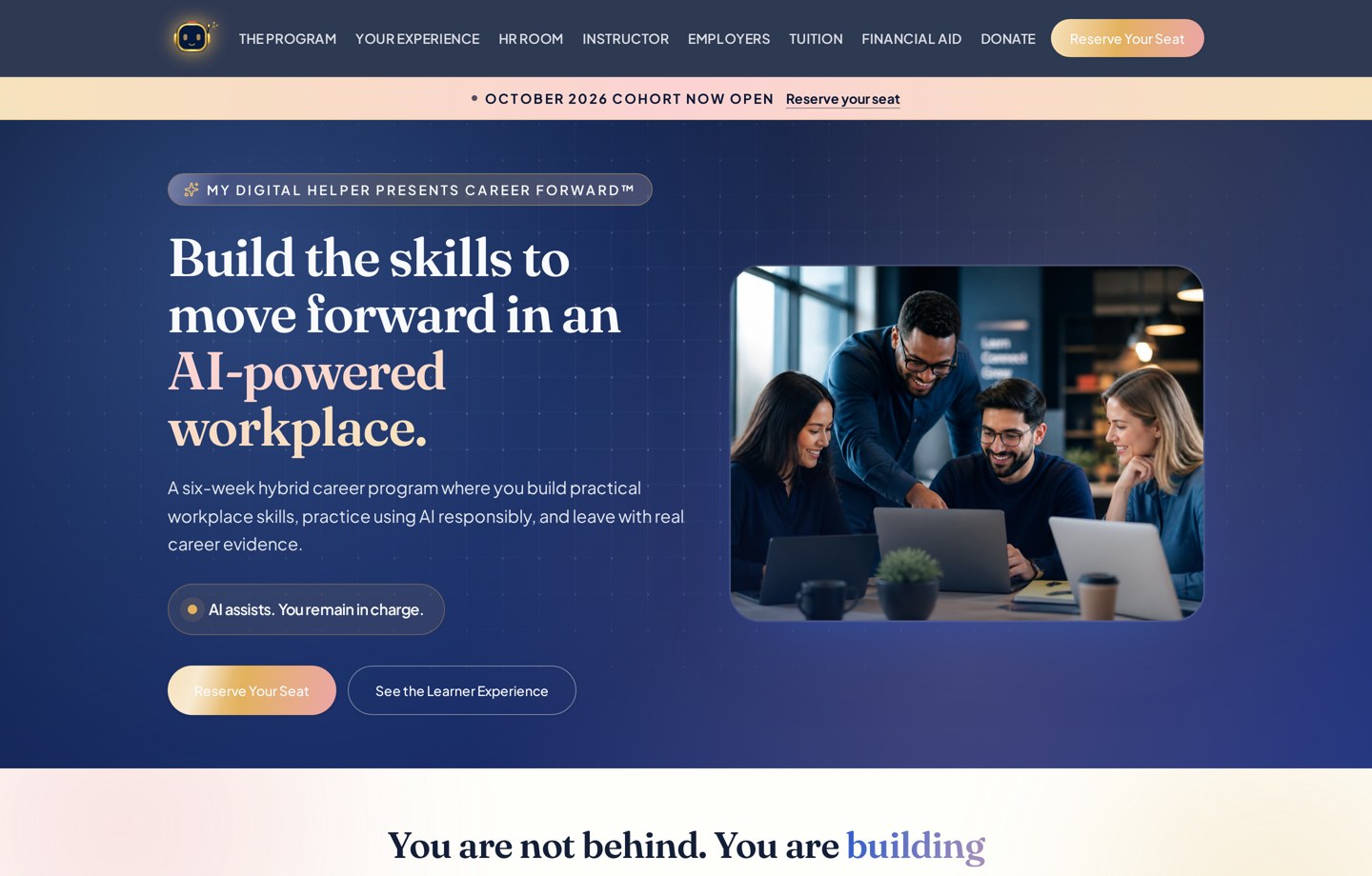 Career Forward™ Workforce Readiness Program project screenshot